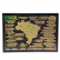 Mapa Brasil raspadinha - com moldura
